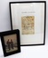 Framed photo and copy of Junior Test 