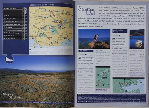 Index of Walks and Rides including map