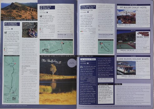 Walk information and maps including Mt. Feathertop