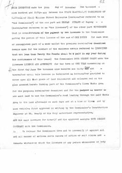Page 1 of a legal contract between Herman (Bob) Hymans and the SEC