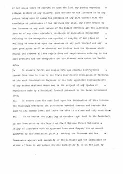 Page 4 of a legal contract between Herman (Bob) Hymans and the SEC