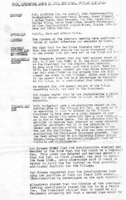 Page 1 including discussion on location on tows and chair lifts.