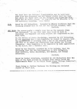 Discussion of possible changes to committee