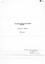 Front Cover of Bulletin bearing name of Secretary