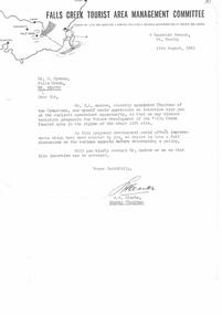 Letter requesting an interview to discuss future plans