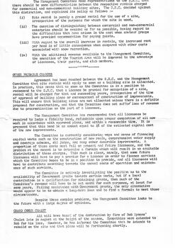 Page 3 including reference to increased rentals