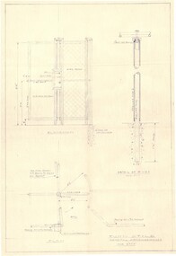 Detailed plans for the construction of a turnstile