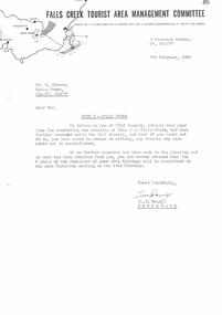 A letter related to lack of action on SIte 3.