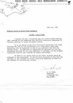 Cover Letter Accompanying Lease Application