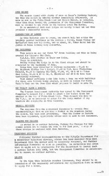 Information about new buildings and facilities