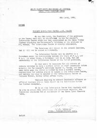 Information related to change in operation of gatehouse at Mt Beauty