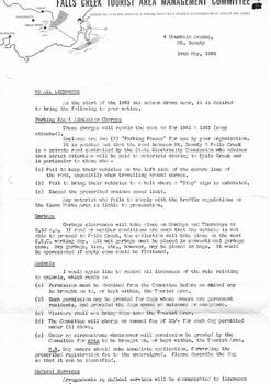 Information related to parking fees and garbage disposal