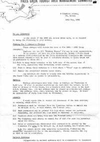 Information related to parking fees and garbage disposal