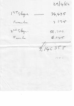 Totals of Stage 1 and Stage 2 combined