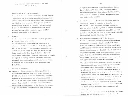 Reasons for this Submission and Summary
