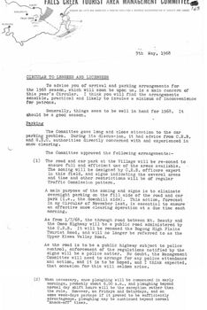 Notification of changes to car and road zones