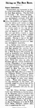 Article related to Bob Hymans appointment as instructor