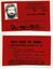 Identification card - Bruce McDowell 1980 and reverse showing conditions of use.