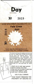 One Day pass and instructions