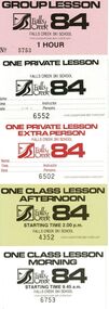 Set of Tickets for Falls Creek Ski School 1984