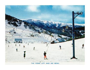 The Poma Lift and Ski Bowl at Falls Creek.