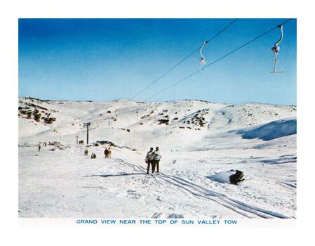 View near the top of Sun Valley Tow