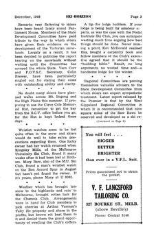 Page 3 including a reference to security key at Cleve Cole Hut,