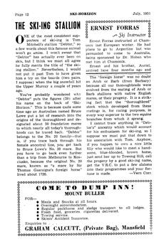 Reference to Tom Mitchell and Ernest Forras