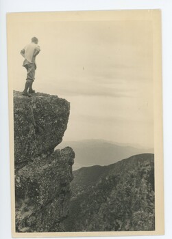 Ray Meyer at  Quartz Ridge Mt Bogong