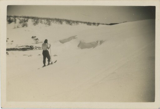 Joan Meyer admiring the scenery
