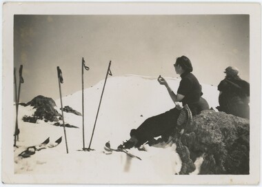Joan Meyer on the Bogong High Plains