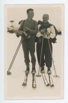 Tom Fitzgerald and Perc Semmens on the High Plains