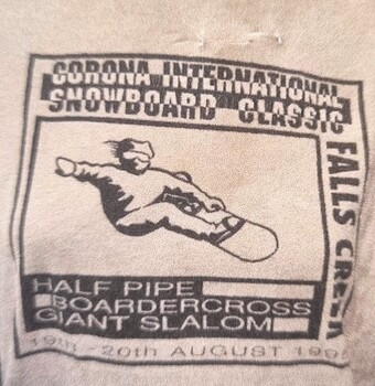Front design for souvenir T-shirt 