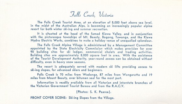 Inside Cover Text - Falls Creek Background