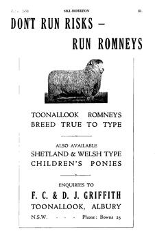 Advertisement for  Fred Griffith's "Toonallook"