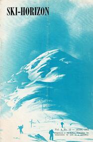 Three skiers at the foot of a mountain with a storm threatening.