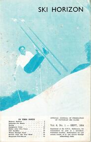 Rudi Wurth, winner of the National Slalom and Downhill titles at Kosciusko, 1954.