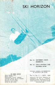 Rudi Wurth, winner of the National Slalom and Downhill titles at Kosciusko, 1954.