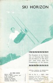 Rudi Wurth, winner of the National Slalom and Downhill titles at Kosciusko, 1954.