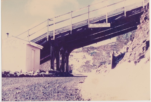 Road Under Ski Run at Falls Creek