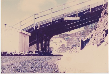 Road Under Ski Run at Falls Creek