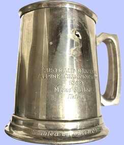 Pewter Mug Australian National Alpine Championship 1969