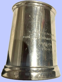 Trophy for the Australian Junior Championship 1964