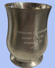 Trophy for Australian Championship Giant Slalom 1963