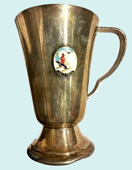 Pewter Tankard won by Ross Milne