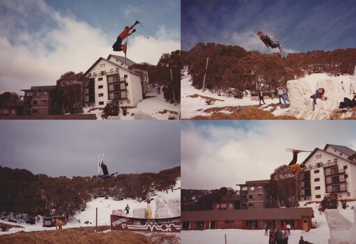 Action the jump near Diana Lodge