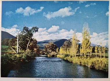 The Kiewa River at Tawonga, Victoria
