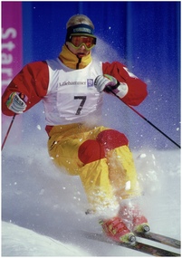 Adrian Costa in competition at Lillehammer