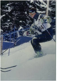 Paul Costa, Mogul skier in action