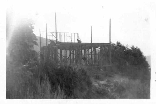 Building "Grand Coeur" - the frame second storey